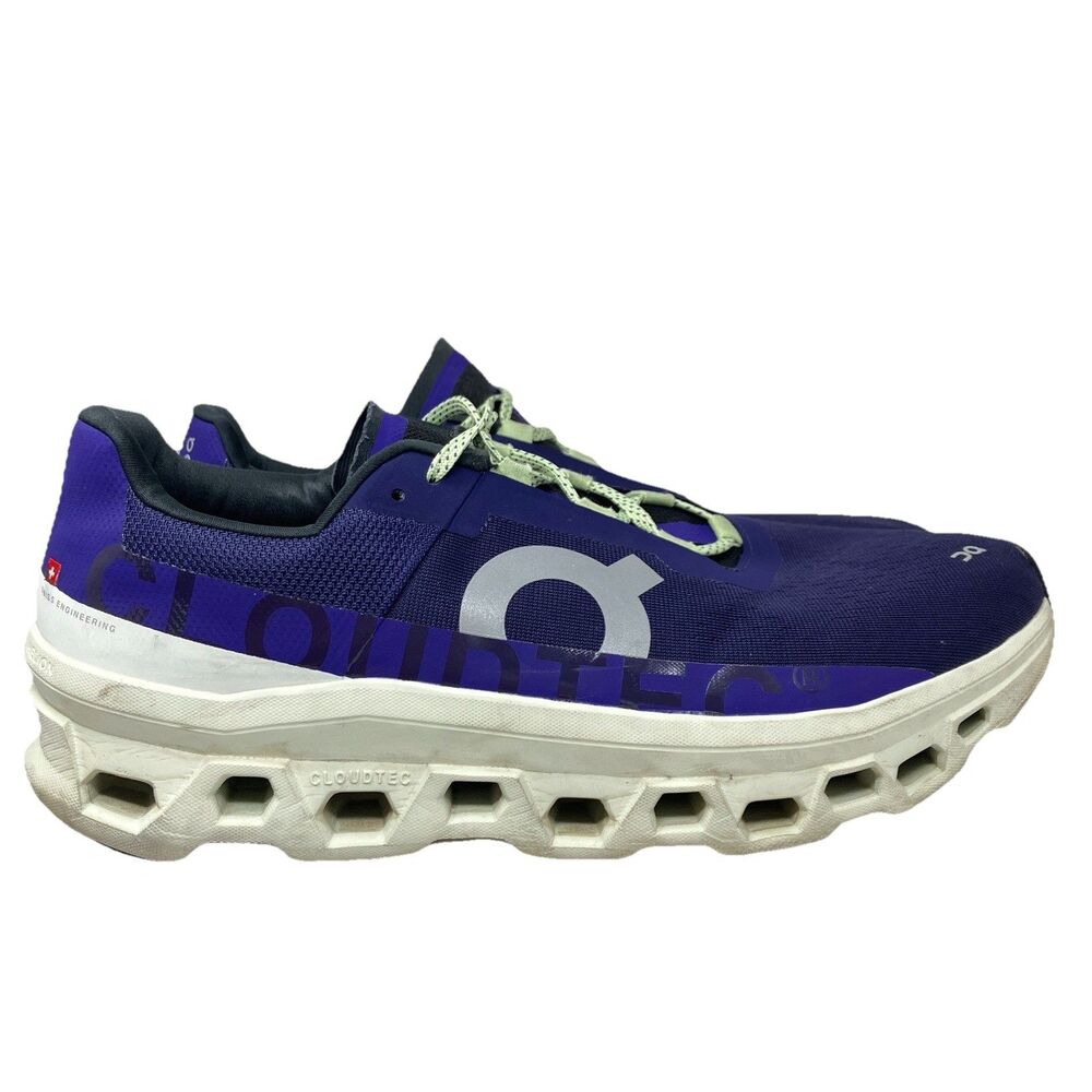 On Cloudmonster Sneakers‎ Mens 14 Acai Aloe Purple Running Shoes 61.99027